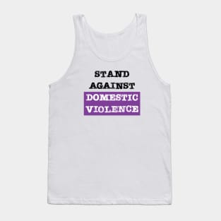 Stand against domestic violence Tank Top